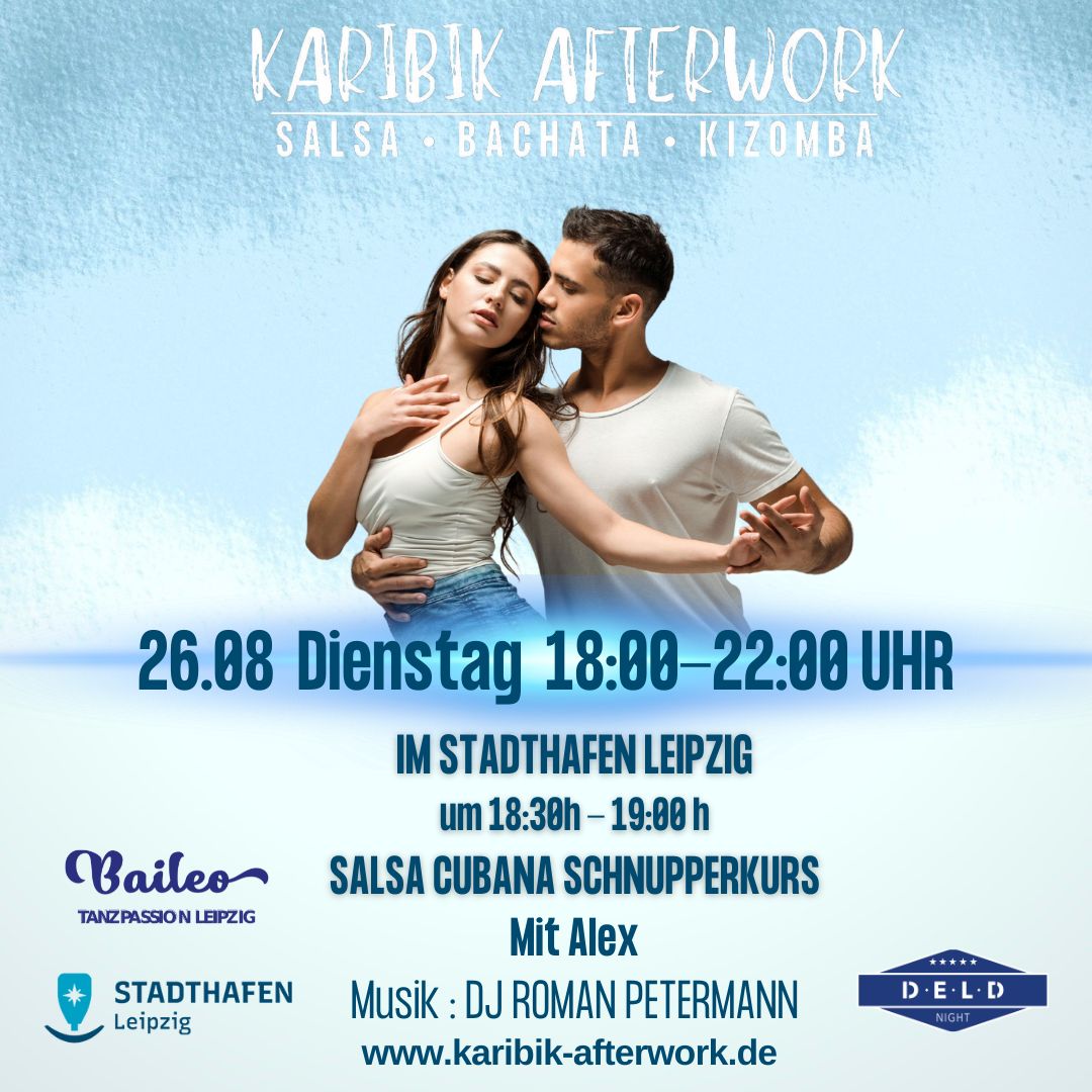 Salsa, Bachata, Kizomba - KARIBIK AFTERWORK Leipzig
