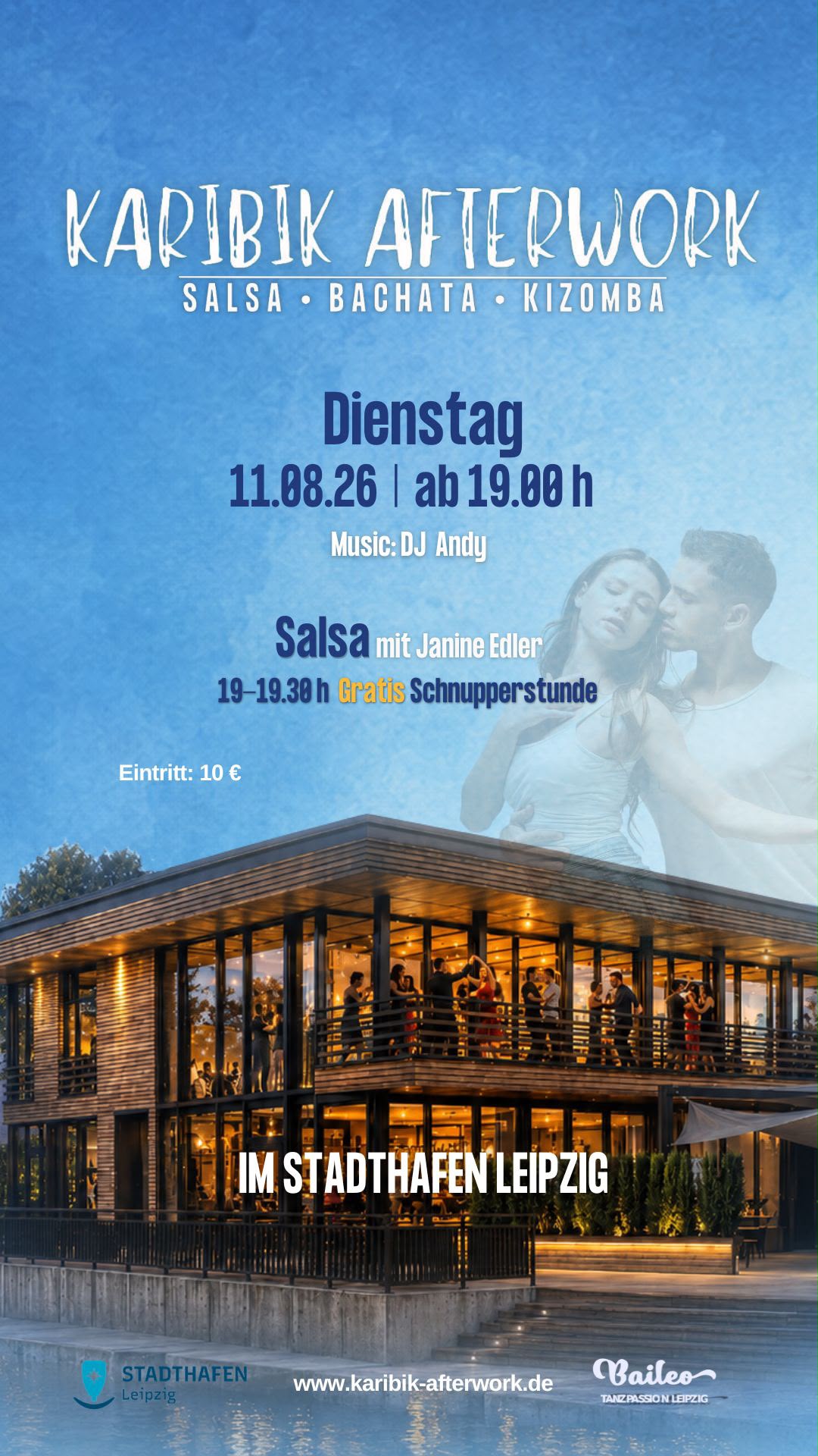 Karibik Afterwork 11. August 2026 – Stadthafen Leipzig