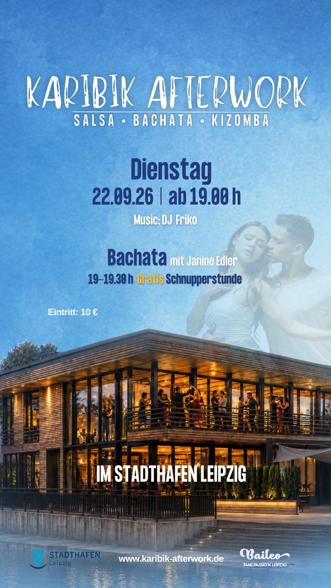Karibik Afterwork 22. September 2026 – Stadthafen Leipzig