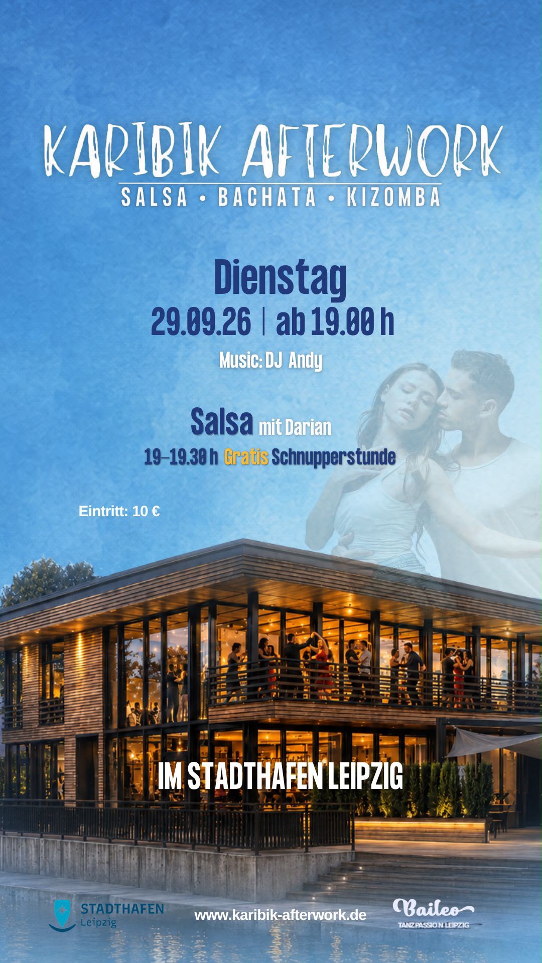Karibik Afterwork 29. September 2026 – Stadthafen Leipzig