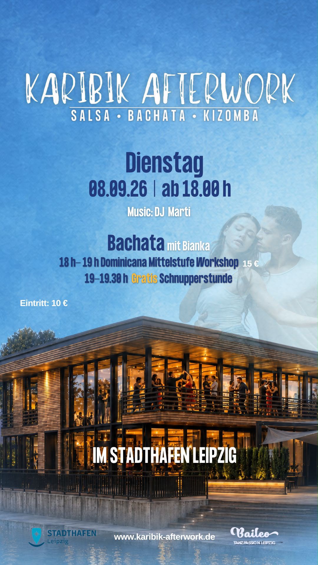 Karibik Afterwork 8. September 2026 – Stadthafen Leipzig