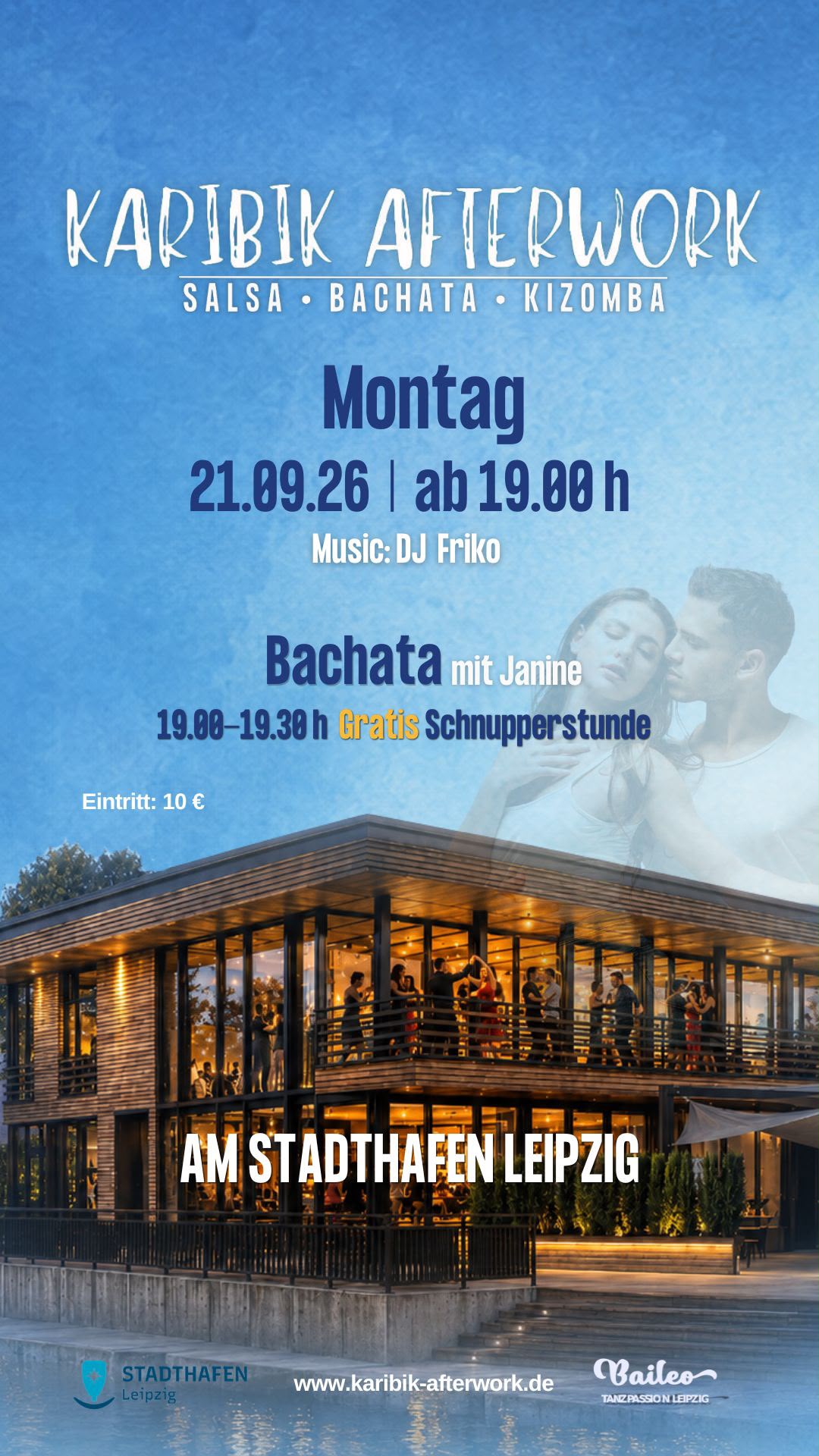 Karibik Afterwork 21. September 2026 – Stadthafen Leipzig