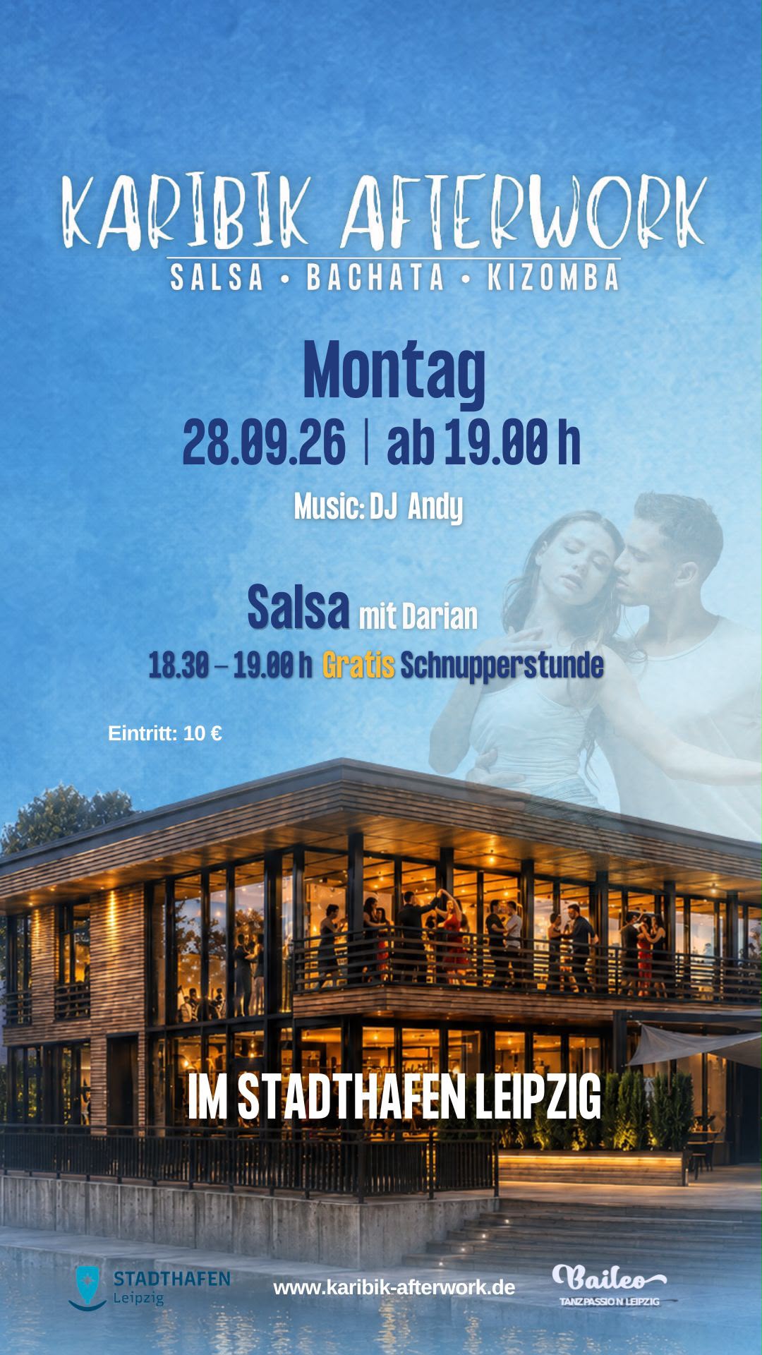 Karibik Afterwork 28. September 2026 – Stadthafen Leipzig
