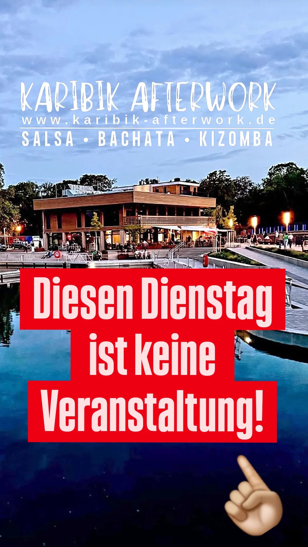 Dienstag keine Veranstaltung – Stadthafen Leipzig