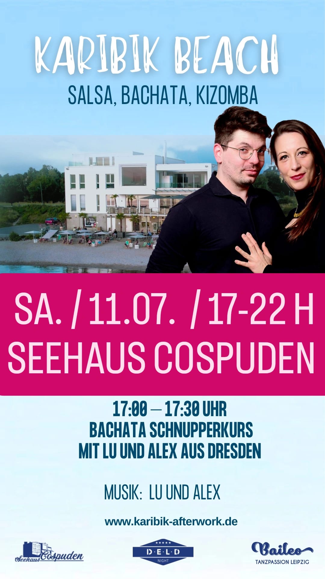 Karibik Beach 11. Juli 2026 – Seehaus Cospuden Leipzig